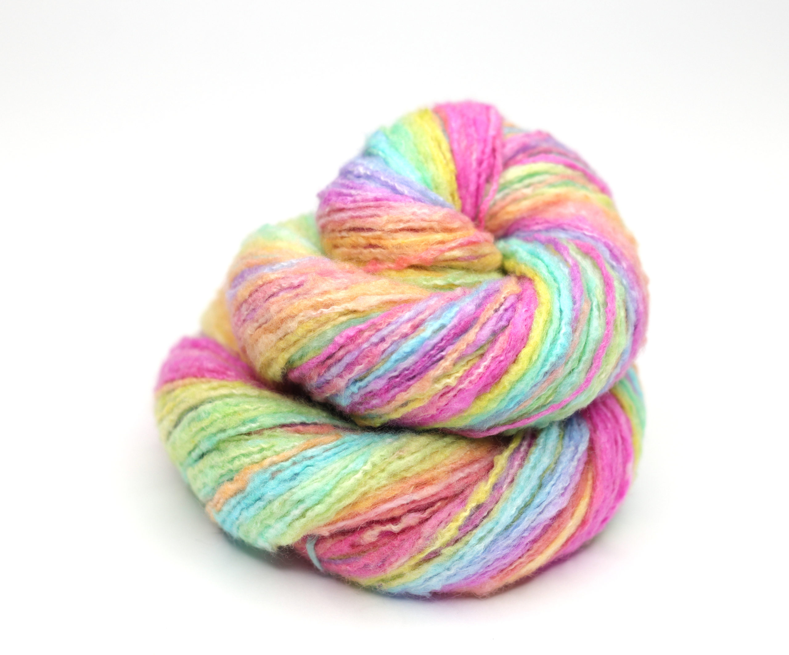 LAIT - kézzel festett hibrid fonal - selyem és fésült merinó - H04 Pastel Dream