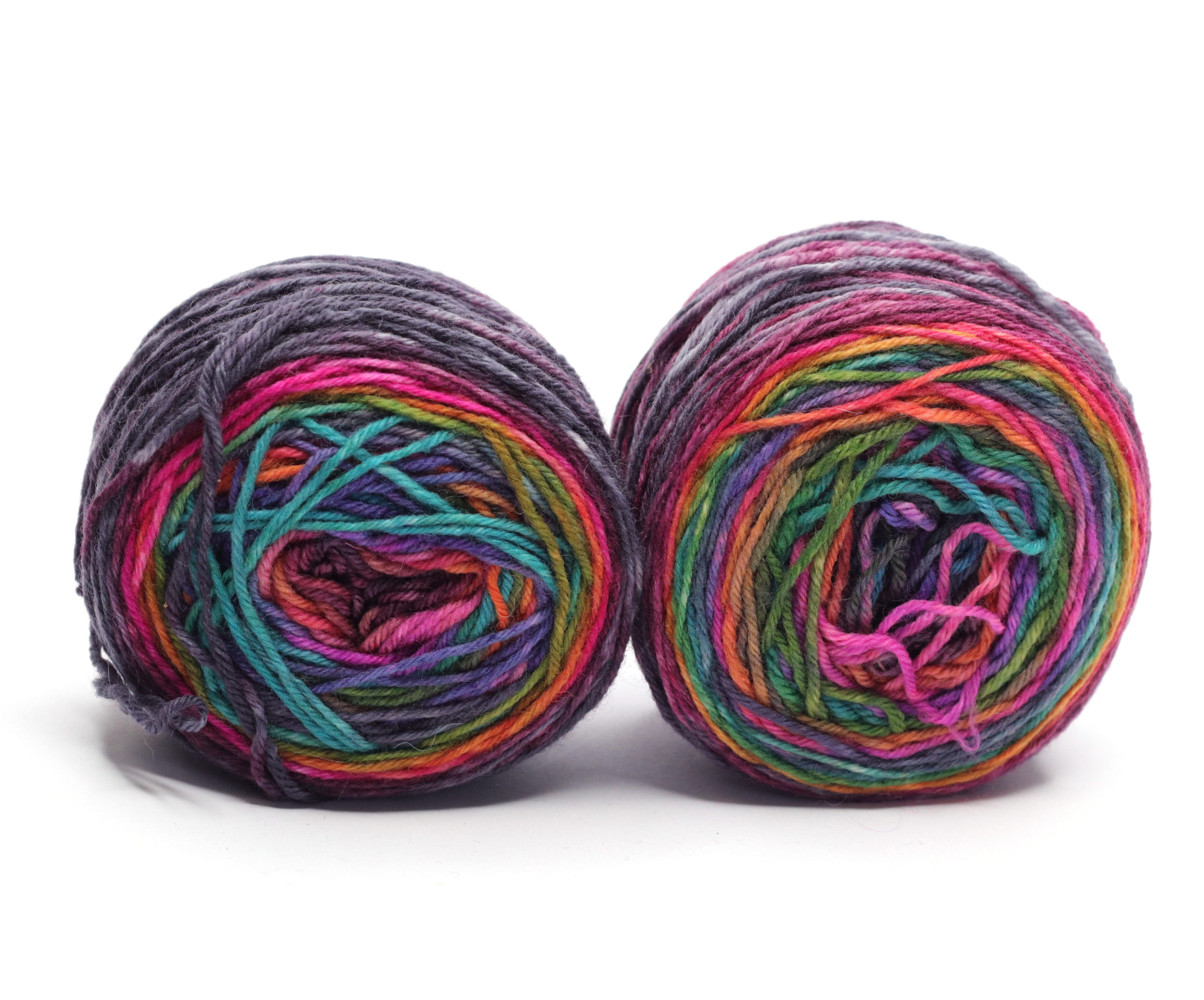 SOK - kézzel festett hibrid zoknifonal - 2x50g - 240306 OOAK!