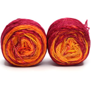 SOK - kézzel festett hibrid zoknifonal - 2x50g - 240311 OOAK!