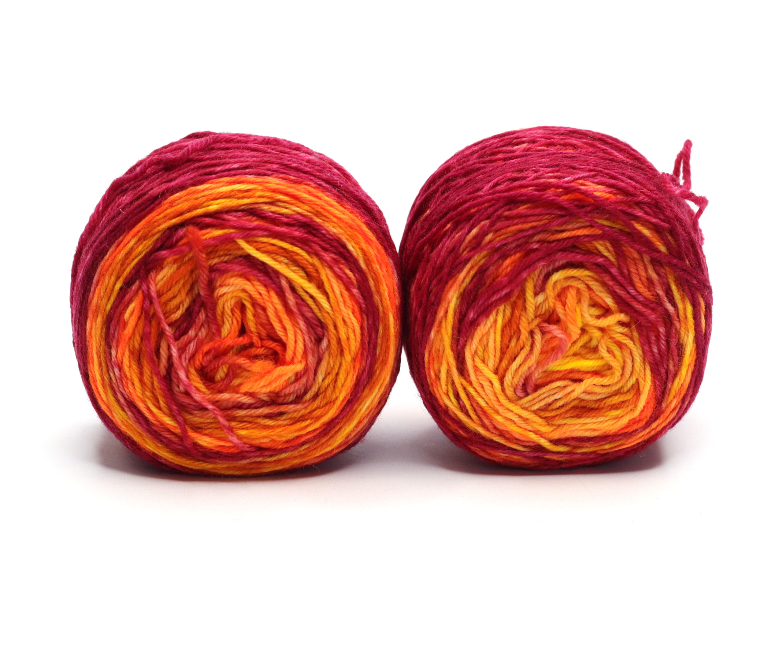 SOK - kézzel festett hibrid zoknifonal - 2x50g - 240311 OOAK!