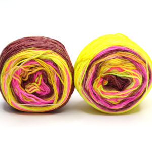 SOK - kézzel festett hibrid zoknifonal - 2x50g - 240312 OOAK!