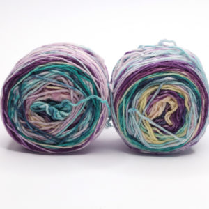 SOK - kézzel festett hibrid zoknifonal - 2x50g - H16 Spring is Here!