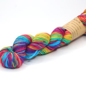 ROKROK - hibrid festésű fonal 60g - H 07 Magic Rainbow
