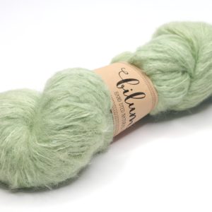 MALUMALU - kézzel festett egyszínű fonal - suri alpaka-selyem - 100g - 240745