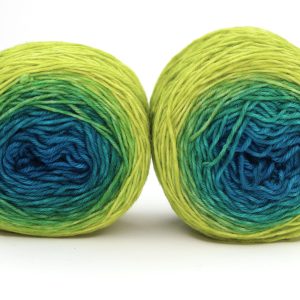 SOK - kézzel festett hosszan átmenetes zoknifonal - 2x50g - 2511243